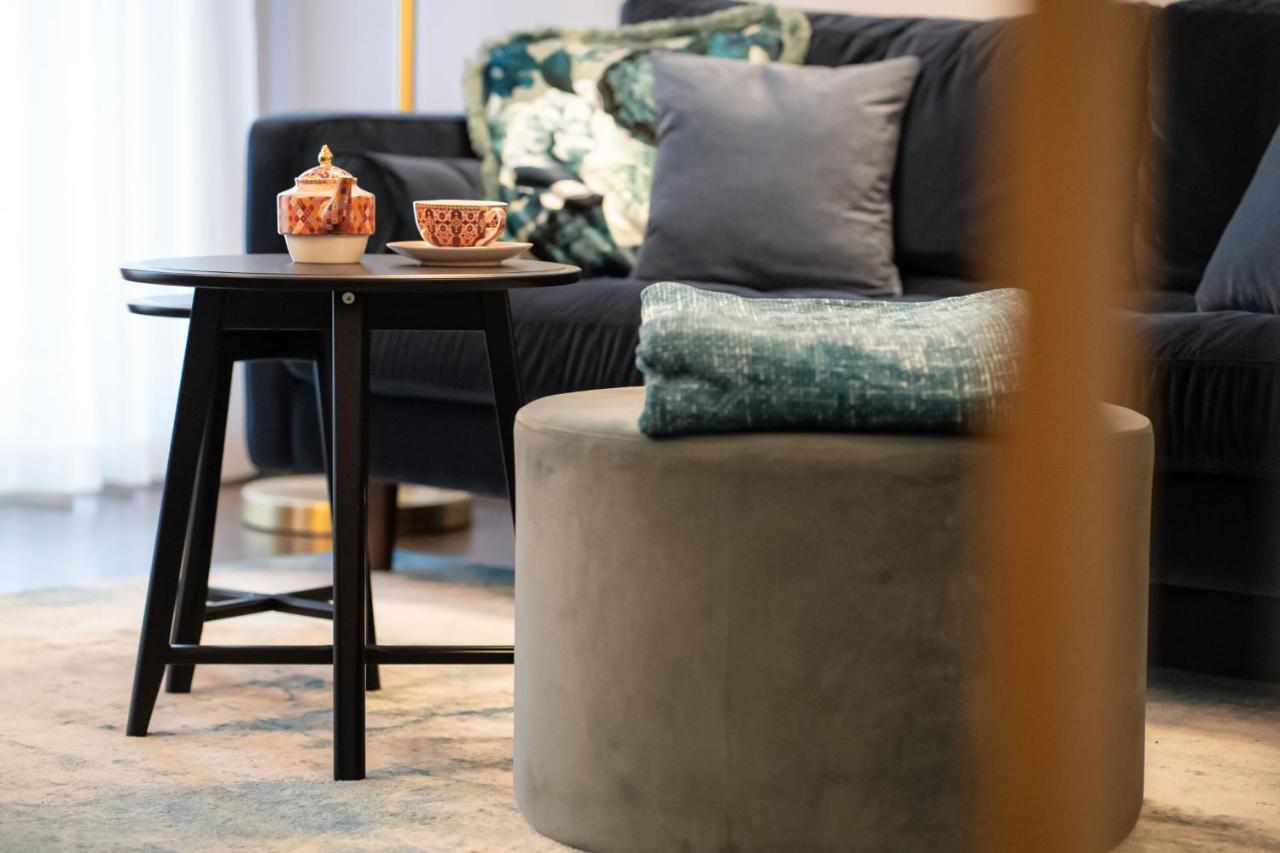 Designer Loft-Ferienwohnung Im Zentrum Mit Tiefgaragen-Parkplatz, Waschmaschine Und Privatterrasse Lipsko Exteriér fotografie