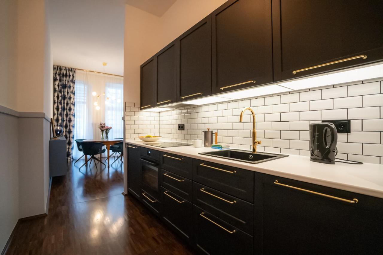 Designer Loft-Ferienwohnung Im Zentrum Mit Tiefgaragen-Parkplatz, Waschmaschine Und Privatterrasse Lipsko Exteriér fotografie